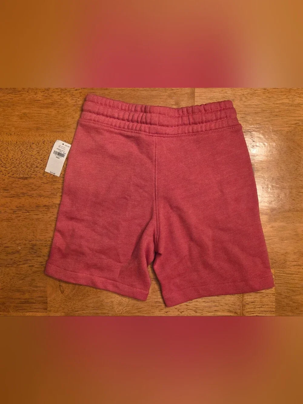 Old Navy Pink Kids Drawstring Shorts with Sun & Wave Graphic